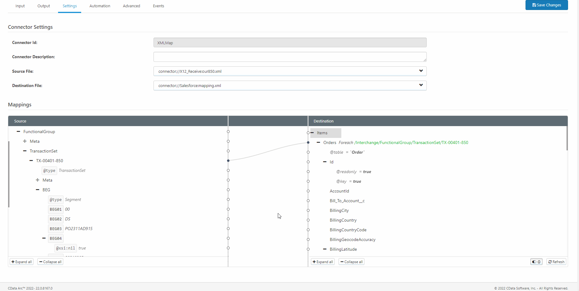 Data Mapping and Transformation with CData Arc